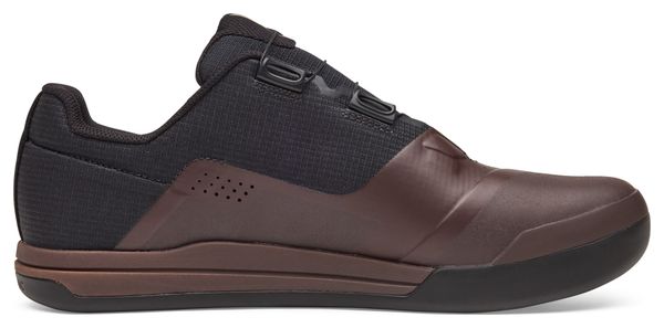 Chaussures Pédales Plates Fox Union Boa Flat Marron
