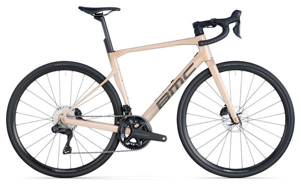 Bicicletta da strada BMC Roadmachine One Shimano Ultegra Di2 12V 700 mm Beige 2026
