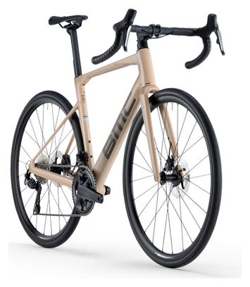 Bicicletta da strada BMC Roadmachine One Shimano Ultegra Di2 12V 700 mm Beige 2026