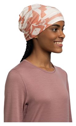 Buff Original EcoStretch, girocollo unisex bianco/arancio