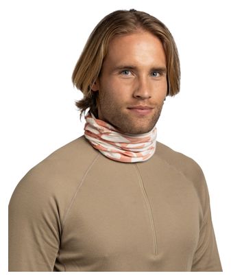 Buff Original EcoStretch, girocollo unisex bianco/arancio