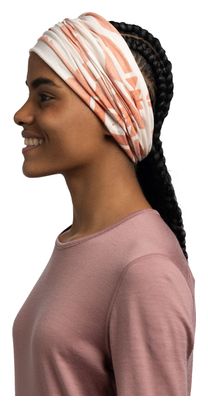 Buff Original EcoStretch, girocollo unisex bianco/arancio