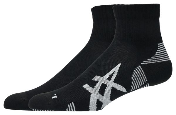 Calzini Asics AEG Cushioned Run Quarter Nero (2 paia)
