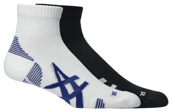 Asics AEG Cushioned Run Quarter Socks Black (2 pairs)