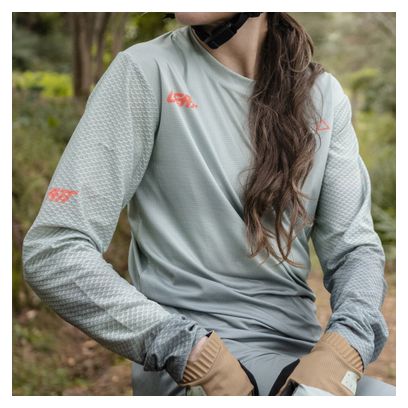 Maillot de manga larga Leatt Trail 3.0 Mujer Verde
