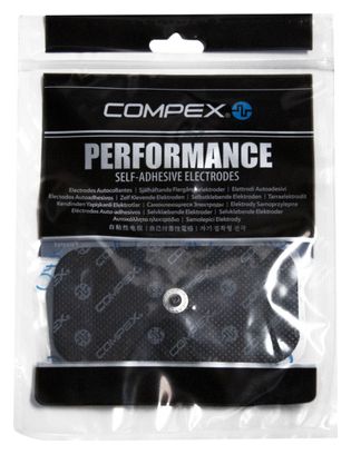 COMPEX 2 Electrodos EASYSNAP™ PERFORMANCE 50x100mm 1 Snap