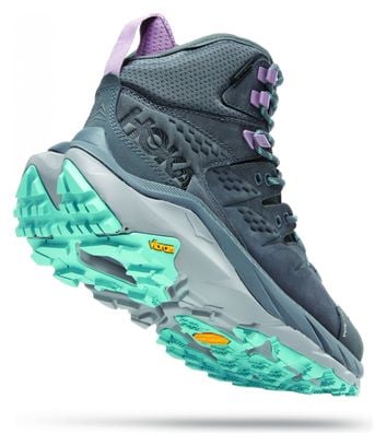 Calzado de montaña Hoka One One Kaha 2 GTX gris mujer