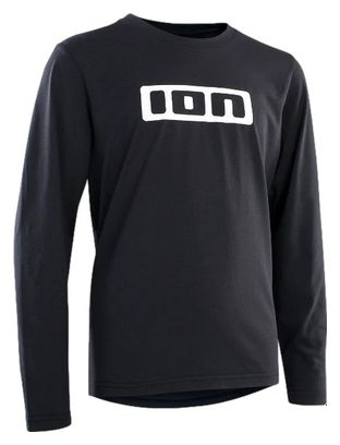 ION Logo DR Long Sleeve MTB Jersey Black