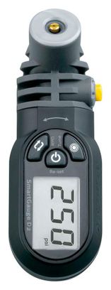 Topeak Smartgauge D2 Digitale Drukmeter Grijs