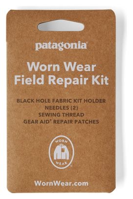 Kit de Réparation Patagonia Worn Wear Field Noir
