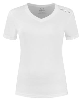 T-Shirt De Sport Manches Courtes Rogelli - Femme - Blanc