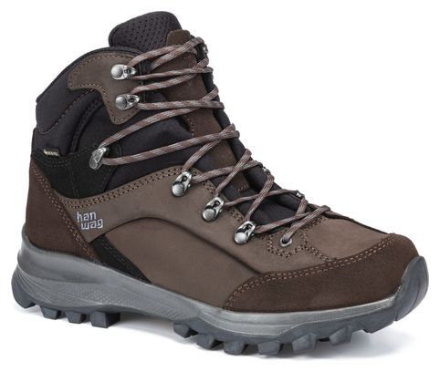 Hanwag Alta Bunion II Gore-Tex Dameswandelschoenen Bruin/Zwart