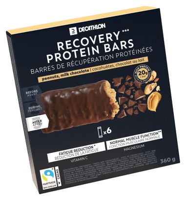 Aptonia Nutrition Recovery Protein Bars Peanuts 6x60g