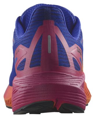 Salomon Aero Blaze 2 hardloopschoenen blauw/oranje/roze heren