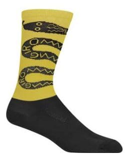Giro Comp High Rise Socks Yellow / Black