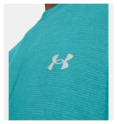 Maillot manches courtes Under Armour Launch Bleu Homme