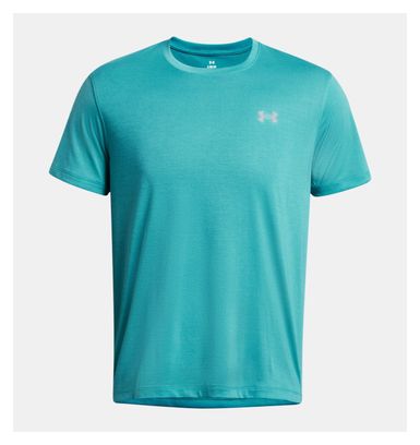 Maillot manches courtes Under Armour Launch Bleu Homme