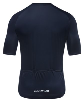 Maillot Manches Courtes Gore Wear Spinshift Bleu Foncé