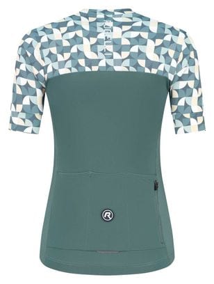 Maillot Manches Courtes Rogelli Essential Graphic Menthe Femme