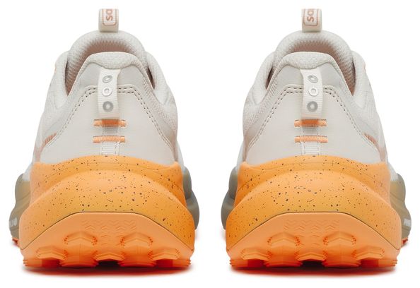 Saucony Xodus Ultra 4 Women's Trail Running Shoes - White/Orange