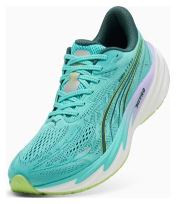 Zapatillas de running Puma Velocity Nitro 5 Hyrox verdes para hombre