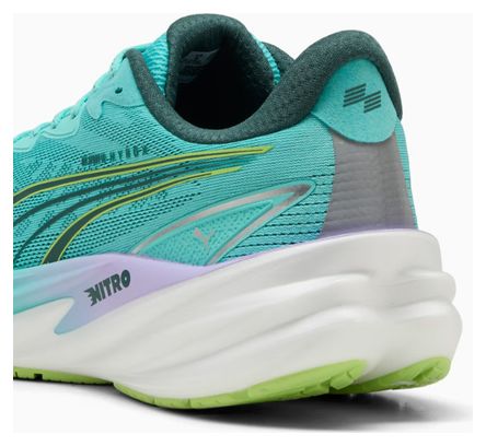 Zapatillas de running Puma Velocity Nitro 5 Hyrox verdes para hombre