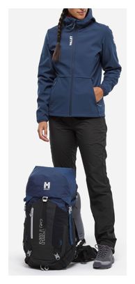 Chaqueta Softshell Millet Seneca Shield Hoodie azul para mujer