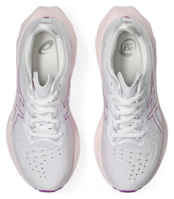 Asics Novablast 4 Blanc Violet Femme