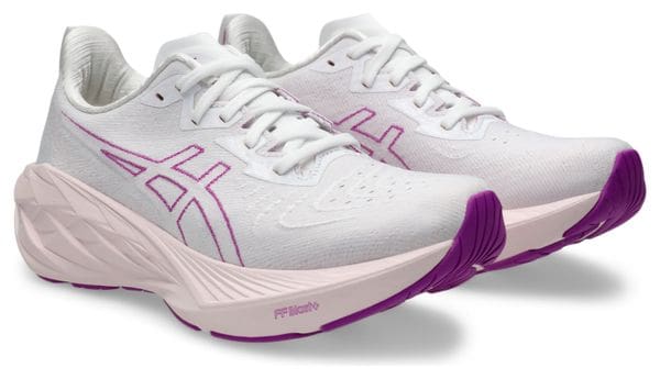 Asics Novablast 4 Blanc Violet Femme