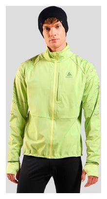 Veste Running Odlo Zeroweight Pro Warm 2.0 Vert Homme