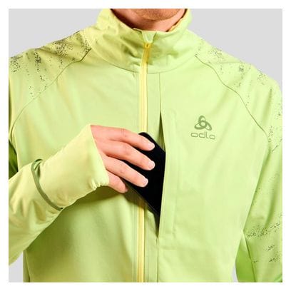 Veste Running Odlo Zeroweight Pro Warm 2.0 Vert Homme