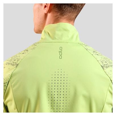 Veste Running Odlo Zeroweight Pro Warm 2.0 Vert Homme