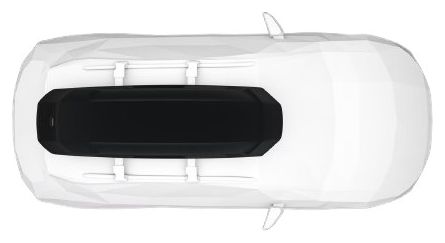 Box da tetto Thule Force 3 Taglia XXL Sport (450 L) Black Mat