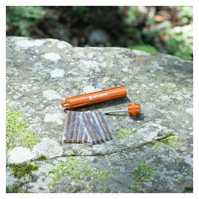 Kit de Réparation Granite Design Suture Tubeless Outil + 10 Mèches Orange