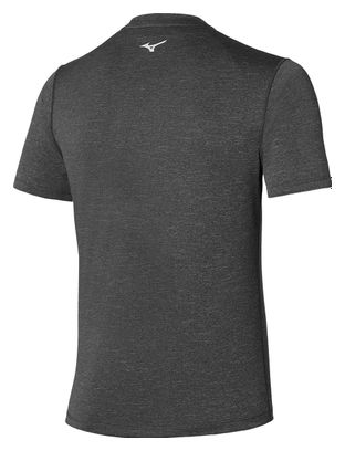 Mizuno Core Graphic Run Short Sleeve Jersey Gray