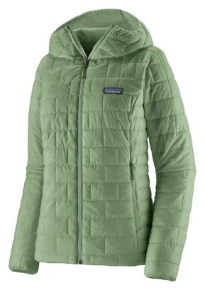 Patagonia Nano Puff Hoody Verde, Mujer