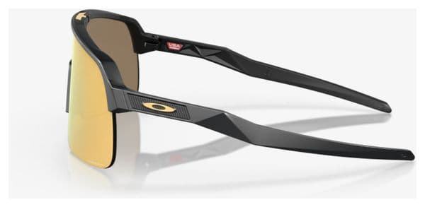 Oakley Sutro Lite Matte Carbon Sonnenbrille Prizm 24K / Ref.OO9463-13