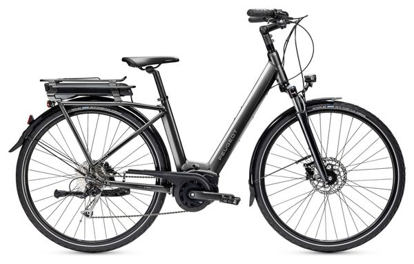 Peugeot eC01 D9 Bicicleta eléctrica urbana Shimano Alivio 9S 300Wh Negra 2021
