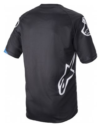 Maglia da moto Alpinestars Racer V3 nera / blu