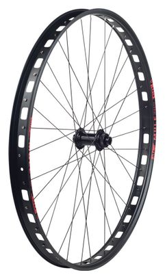 Sun Rims Mulefut 29'' Plus Front Wheel | 15x100 mm | Centerlock | Black Red