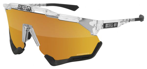 SCICON Aeroshade XL Brille Brillanter Kristall / Spiegelbronze