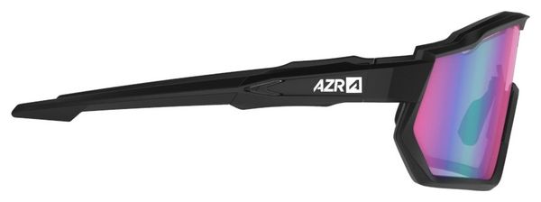 AZR Pro Race RX Schwarz/Zinnoberblau + Farblos