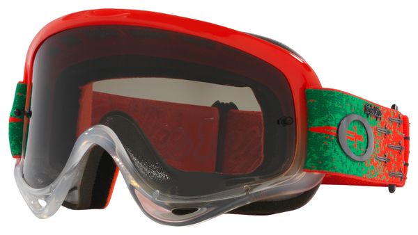 Oakley O-Frame MX x Troy Lee Designs Carrack Orange/ Lenti grigio scuro/ Ref: OO7029-77