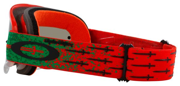 Oakley O-Frame MX x Troy Lee Designs Carrack Orange/ Lenti grigio scuro/ Ref: OO7029-77