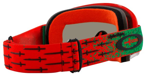 Oakley O-Frame MX x Troy Lee Designs Carrack Orange/ Lenti grigio scuro/ Ref: OO7029-77