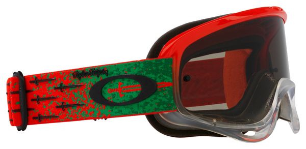 Oakley O-Frame MX x Troy Lee Designs Carrack Orange/ Lenti grigio scuro/ Ref: OO7029-77