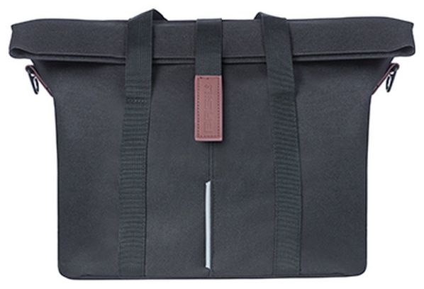 BASIL Sacoche De Vélo Ville Avec Kf-Hook 8-11 Litres 27 X 39 X 15 Cm - Noir