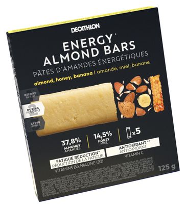 Aptonia Nutrition Energy bar Almond paste/Banana 5x25g
