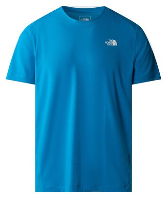 T-Shirt Manches Courtes The North Face Lightning Alpine Bleu