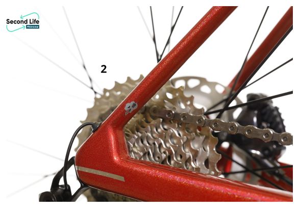 Prodotto ricondizionato - Bicicletta da corsa BMC Teammachine SLR One Shimano Ultegra Di2 12V 700 mm Red Prisma 2023